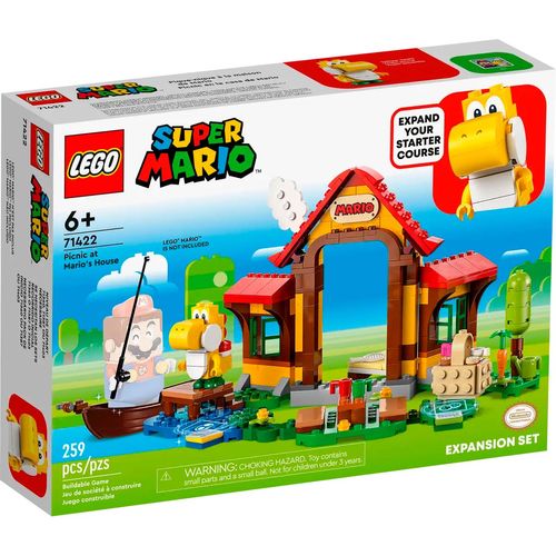 Set De Expansión Picnic En Casa De Mario Armable Lego Multicolor 71422