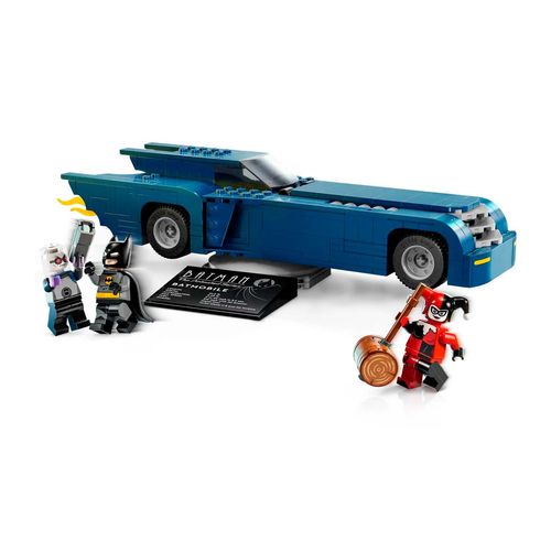 Set De Batmovil Vs Harley Quinn Y Mr Frezze Armable Lego Multicolor 76274