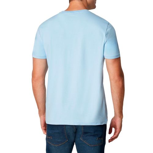 Playera Casual Para Caballero Nautica Azul V41050-4NN