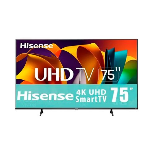 Pantalla de 75p 4k vidaa Hisense negro 75a6nv