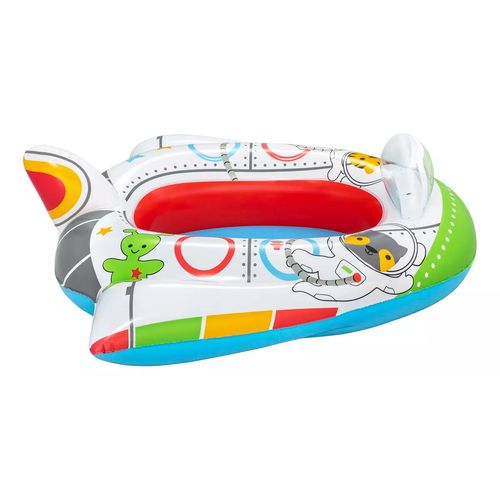 Flotador Montable Para Bebé Nave Espacial Best Way Multicolor 34178