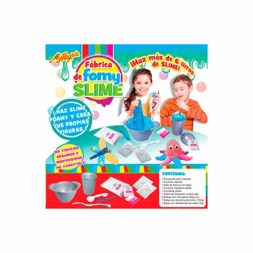 Fabrica De Slime Foamy Mi Alegria Multicolor 1923