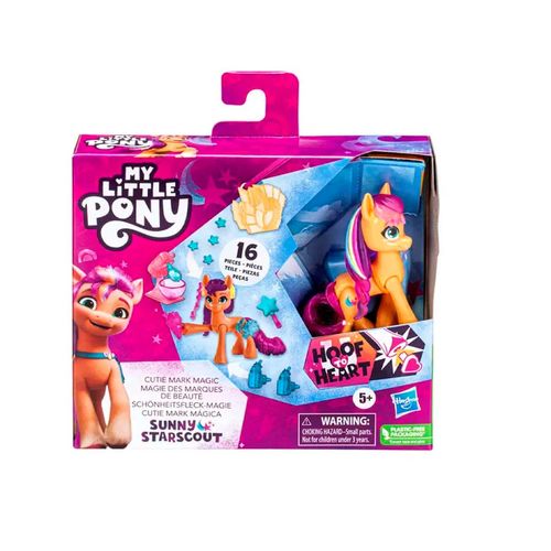 Figura Cutie Marck Magic Sunny My Little Pony Multicolor F3869