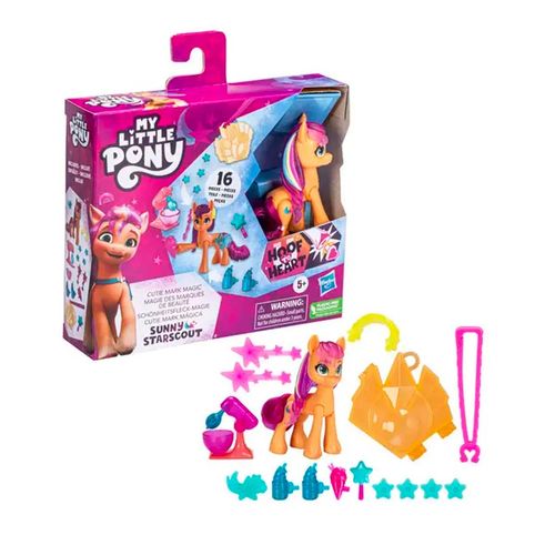 Figura Cutie Marck Magic Sunny My Little Pony Multicolor F3869