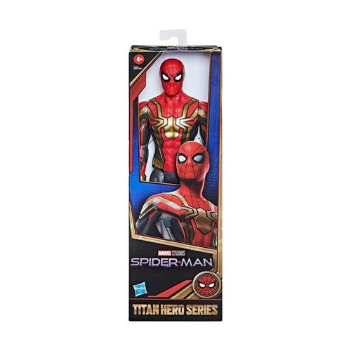 Figura De Spiderman Movie Titan Hero Marvel Multicolor F0233