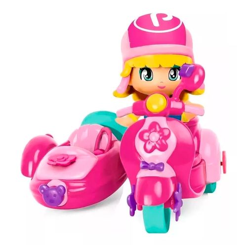 Set de muñeca moto y coche Famosa multicolor 700012713
