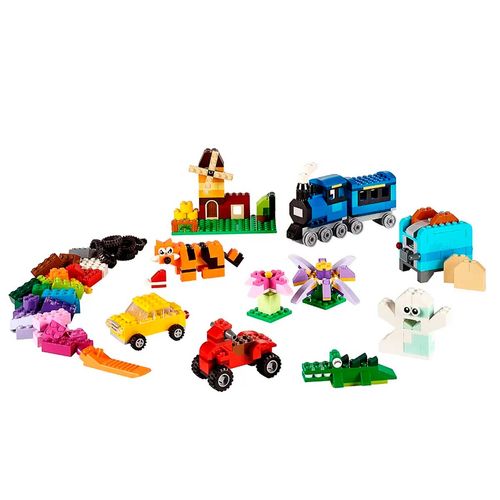 Caja de ladrillos creativos mediana armable Lego multicolor 10696