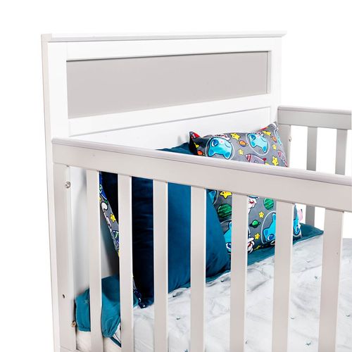 Cuna de madera para bebé My Things blanco cuprisba