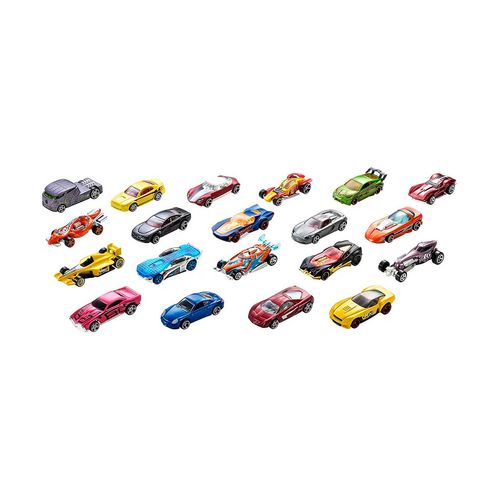 Paquete De 20 Carritos Hot Wheels Multicolor H7045