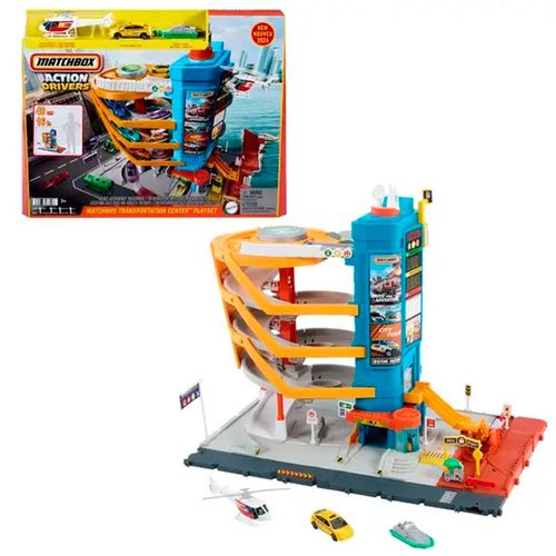 Autopista Garage De Aventura Matchbox Multicolor HXL47