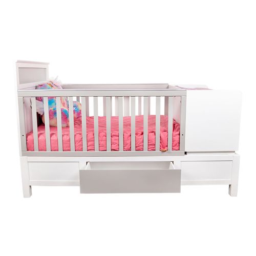 Cuna de madera para bebé My Things blanco cucobcm