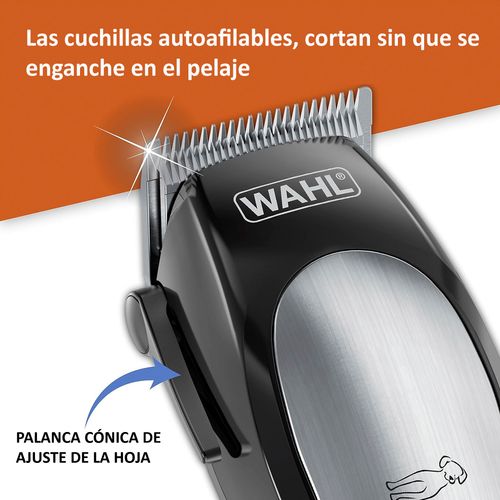 Kit Rasuradora Para Mascotas Wahl Inalámbrica Lithium Ion 9766 Plateado