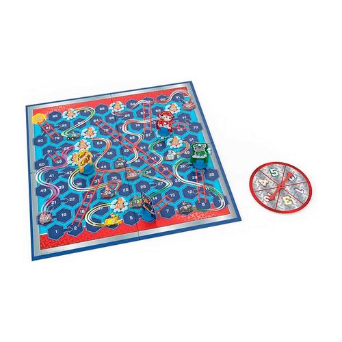 Juego de mesa cachorros y escaleras Paw Patrol multicolor 6068131