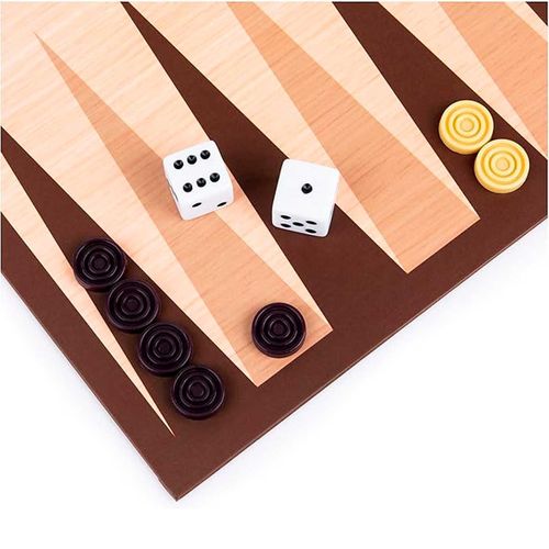 Juego de mesa backgammon clásico Spinmaster multicolor 6065324