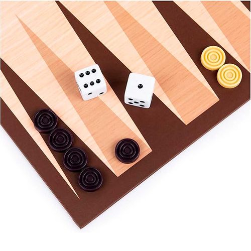 Juego De Mesa Backgammon Clásico Spinmaster Multicolor 6065324