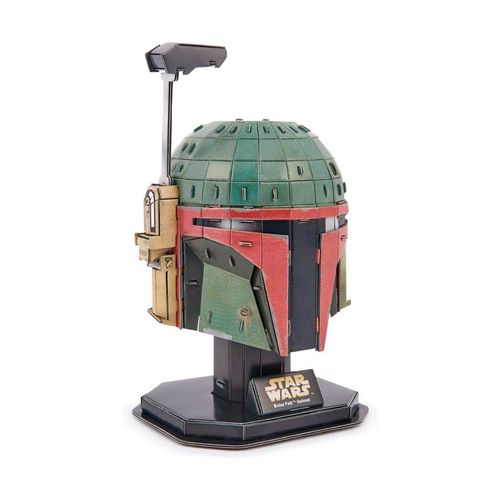 Rompecabezas 4D Casco Boba Fett Spinmaster Multicolor 6069822