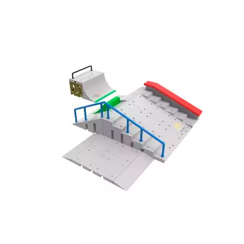 Set de rampas olímpicas para fingerboards Spinmaster multicolor 6069400