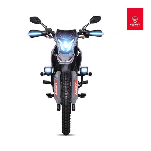 Motocicleta doble propósito Veloci gris revenge dynamik 220 CC 2025