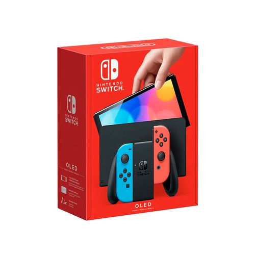 Consola Switch Oled Neon Nintendo Multicolor 74498