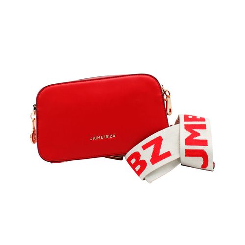 Bolso Crossbody Para Dama Jaime Ibiza Rojo JI 2466