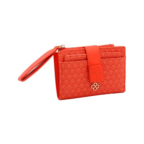 Cartera Para Dama Jaime Ibiza Chocolate Micro Naranja JI 520