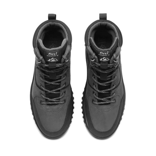 Bota casual Flexi gris para caballero 418102