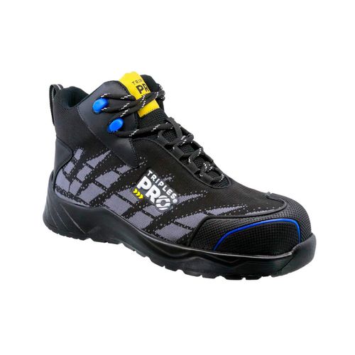 Bota De Trabajo Para Caballero Triples Negro 503