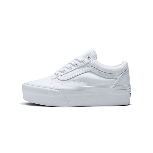 Tenis casual para dama Vans blanco vn0a7q5mw00