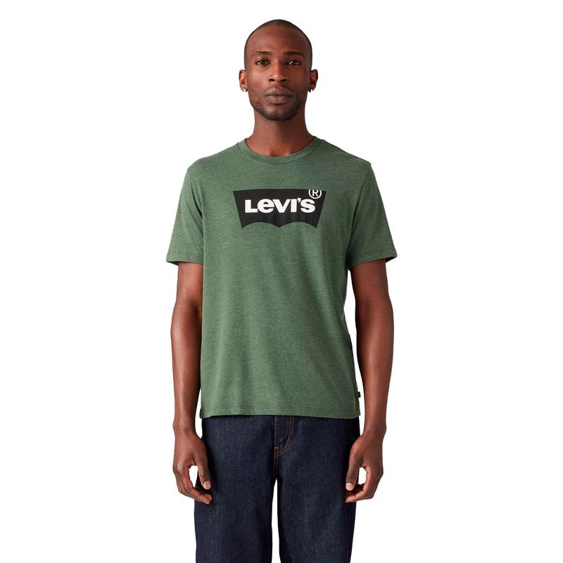 Playera Casual Para Caballero Levis Verde 22491 1627