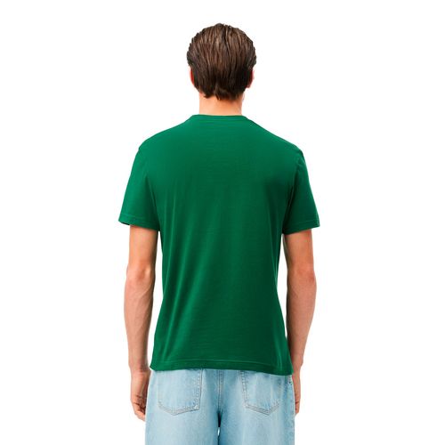 Playera Casual Para Caballero Lacoste Verde TH1285-132