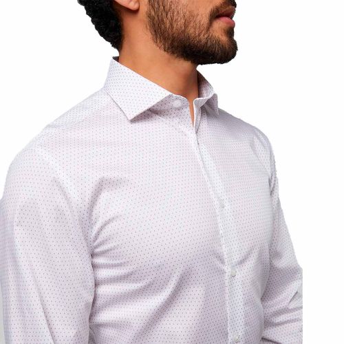 Camisa De Vestir Para Caballero Calvin Klein Blanco 17CK490-690