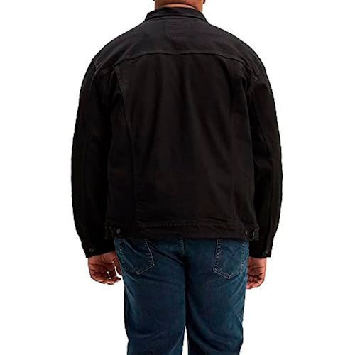 Chamarra De Mezclilla Para Caballero Levis Negro 07158-0020