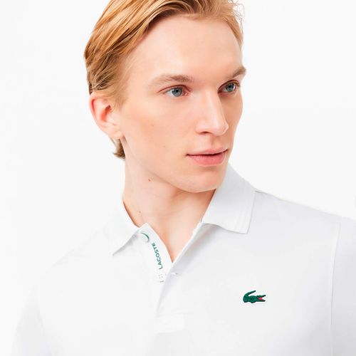 Playera Polo Para Caballero Lacoste Blanco DH1822-Z92