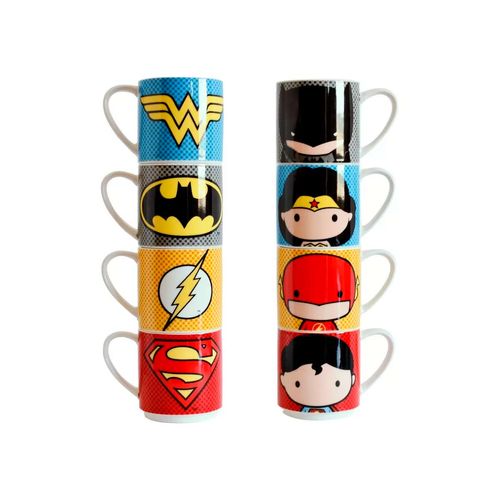 Juego De Tazas Para Café Regalos Siglo XXI DC Comics 1754-39