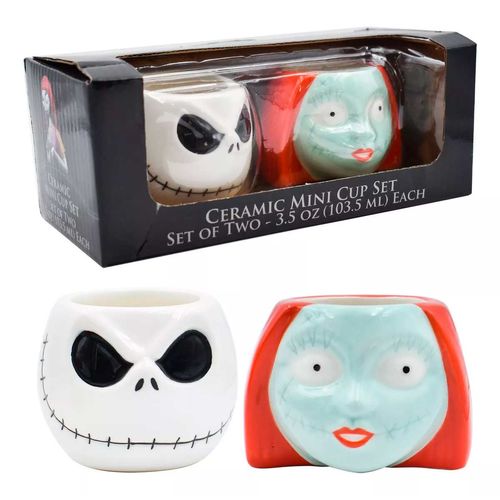 Juego De Tazas Para Café Regalos Siglo XXI Jack Y Sally 1778-21