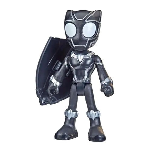Figura de acción black panther spidey Marvel negro f3997