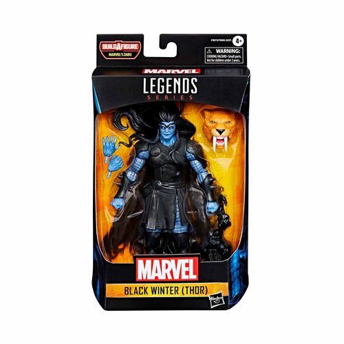 Figura De Acción Legends Black Winter Marvel Multicolor F9073