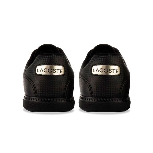 Tenis Choclo Para Caballero Lacoste Negro 741SMA0011MX02H