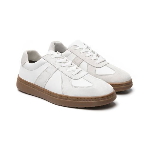 Tenis Choclo Para Caballero Flexi Blanco 418301