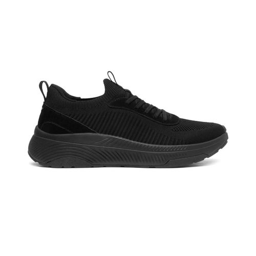 Tenis Choclo Para Caballero Flexi Negro 418901