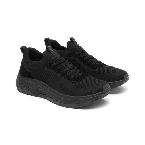 Tenis Choclo Para Caballero Flexi Negro 418901