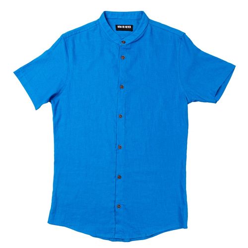 Camisa Casual Para Caballero Now Or Never Azul 212130-800