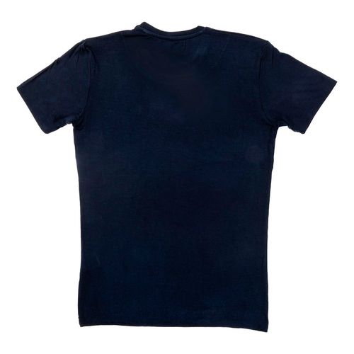 Playera Casual Para Caballero Now Or Never Azul 311518-805