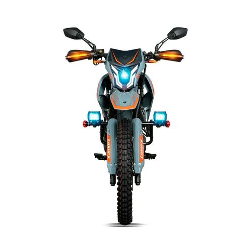 Motocicleta doble propósito Veloci gris defender 250 CC 2025