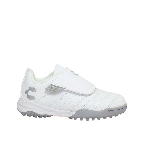 Tenis de futbol para niño Charly blanco 1098865