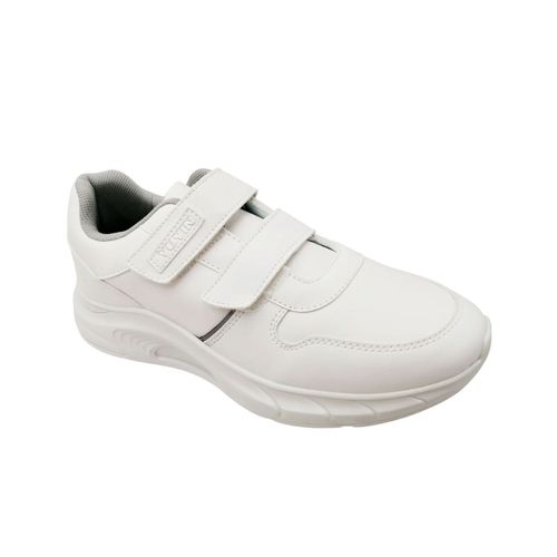 Tenis escolar para niño Yuyin blanco 23211