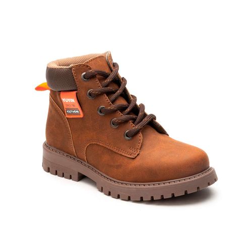 Bota Casual Para Niño Yuyin Cajeta 24570