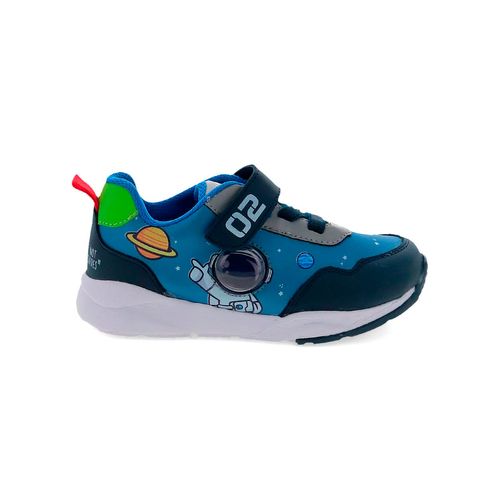 Tenis casual para niño Vavito azul va730505st