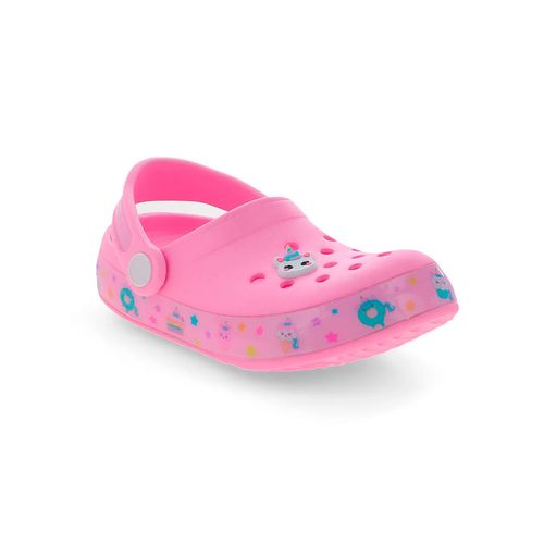 Sandalia de baño para niña Mis Pastelitos rosa 10212