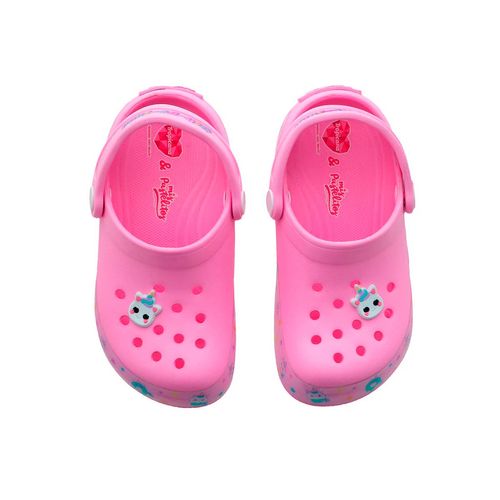 Sandalia de baño para niña Mis Pastelitos rosa 10212
